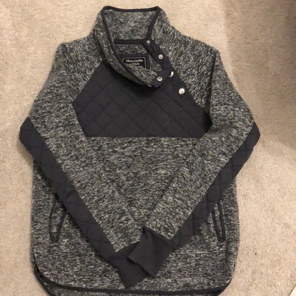 Abercrombie and Fitch Asymmetrical Fleece